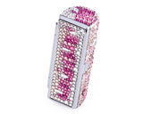 Medley Swarovski Crystal Lipstick Case With Mirror - Pink