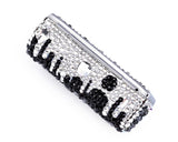 Medley Swarovski Crystal Lipstick Case With Mirror - Black