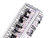 Medley Swarovski Crystal Lipstick Case With Mirror - Black