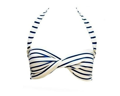 Retro Halter Neck Bikini Set