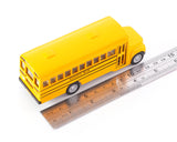 Blue Bird Vision School Bus with Road Signs Accessories Play Rug