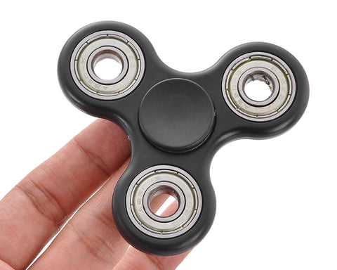 High Speed EDC Spinner Tri Bar Fidget Toy - Black