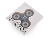 High Speed EDC Spinner Tri Bar Fidget Toy - Black