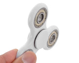 High Speed EDC Spinner Tri Bar Fidget Toy - White