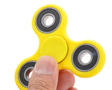 High Speed EDC Spinner Tri Bar Fidget Toy - Yellow