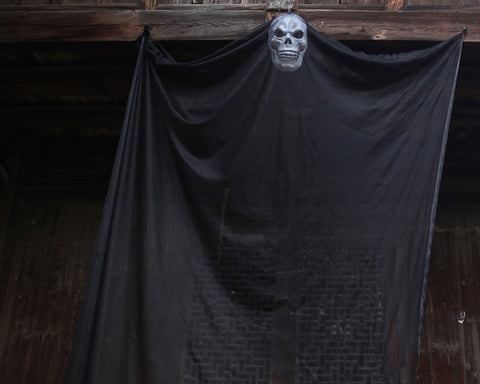 Halloween Decorations Creepy Cloth with Ghost Mask 10.8 Feet Long