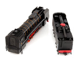 Alloy Steam Train Toy 1:87 Model with Music Light