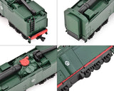 Alloy Steam Train Toy 1:87 Model with Music Light