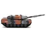 Alloy Camouflage Tank Toy Model with Sound and Light