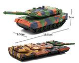 Alloy Camouflage Tank Toy Model with Sound and Light