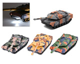 Alloy Camouflage Tank Toy Model with Sound and Light