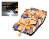 Alloy Camouflage Tank Toy Model with Sound and Light