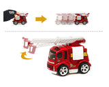 Cute Fire Engine Alloy Toy Car Model Set of 2