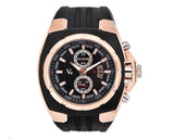 V6 Fashion Luxury Rubber Strap Quartz Sports Men Wrist Watch