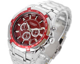 CURREN Dodecagon Stainless Steel Quartz Men's Wrist Watch