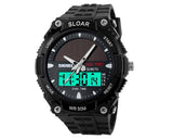 SKMEI Waterproof Men's Solar Outdoor Sport Combination Watch