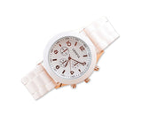 2 Pcs Geneva Silicone Quartz Analog Unisex Sport Wrist Watch