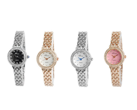 Elegant Women Crystal Bracelet Watch