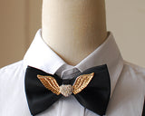 Men Pre-tied Wedding Silk Bow Tie