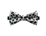 Men Adjustable Wedding Leather Bow Tie