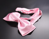 Men Adjustable Tuxedo Wedding Satin Bow Tie