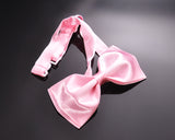 Men Adjustable Tuxedo Wedding Satin Bow Tie