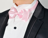 Men Adjustable Tuxedo Wedding Satin Bow Tie