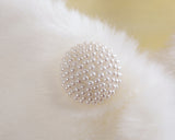 Pearl White Faux Fur Wedding Wraps