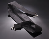 Men Handcrafted Wedding Tuxedo Satin Cummerbund - Black